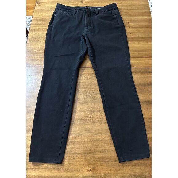 J JILL DENIM US Size 10 Black Premium Flex High Rise Leggings - Picture 2 of 9